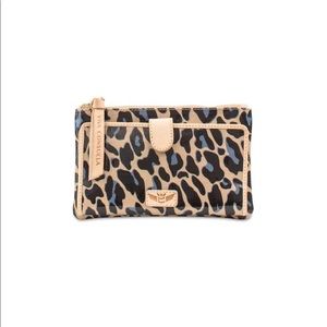 Consuela blue jag slim wallet